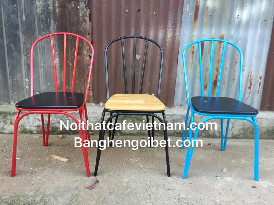 Ghế sắt cafe giá rẻ Ghế sắt cafe giá rẻ