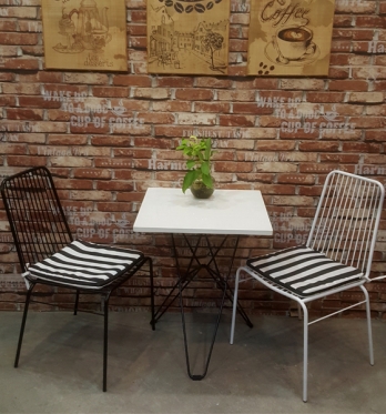 Ghế cafe sân vườn giá rẻ ( luôn nệm) Ghế cafe sân vườn giá rẻ ( luôn nệm)