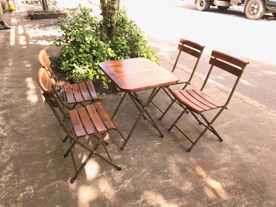 Bộ bàn ghế xếp fansipn mini Bộ bàn ghế xếp fansipn mini