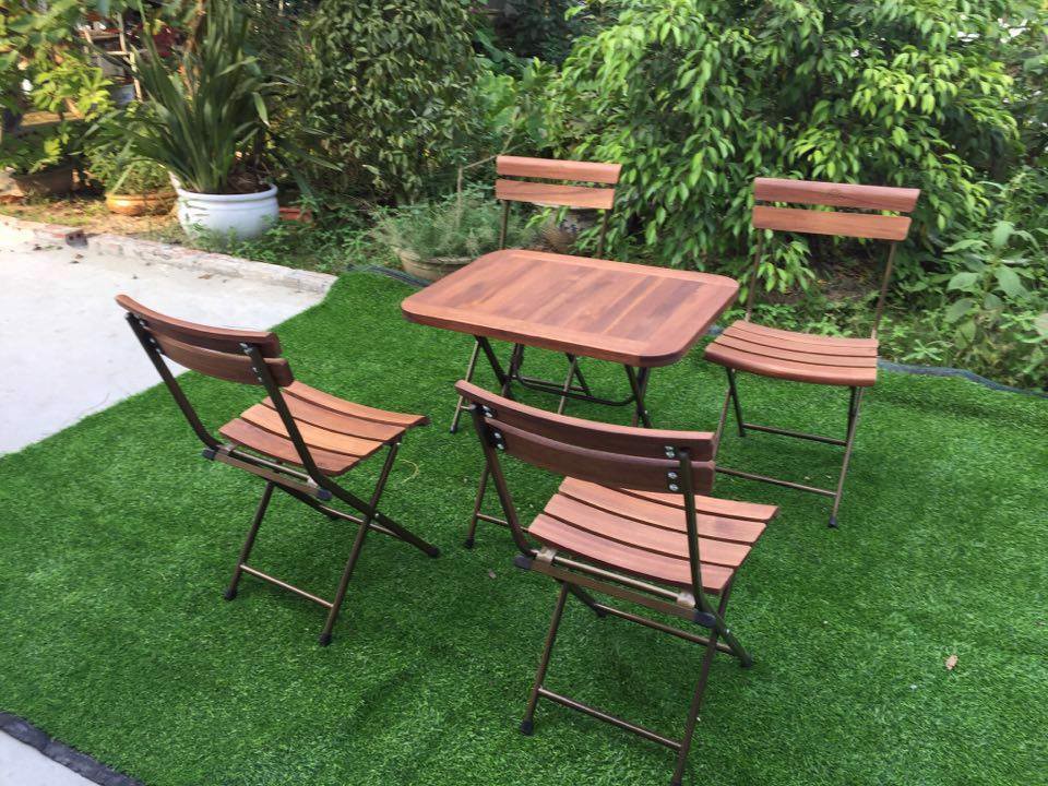 Bộ bàn ghế xếp Fansipan mini Bộ bàn ghế xếp Fansipan mini