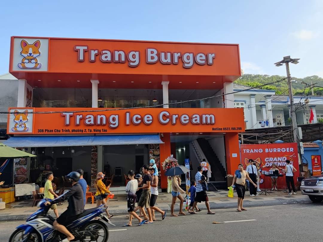TRANG BURGER - TRANG ICE CREAM VŨNG TÀU TRANG BURGER - TRANG ICE CREAM VŨNG TÀU