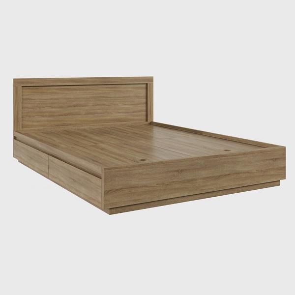 Giường ngủ gỗ MDF 1m6x2m không có hộc kéo Giường ngủ gỗ MDF 1m6x2m không có hộc kéo