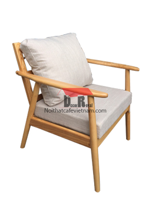 Ghế sofa đơn gỗ ash Ghế sofa đơn gỗ ash