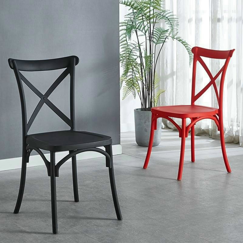 Ghế chữ X nhựa MS 3041 Ghế chữ X nhựa MS 3041